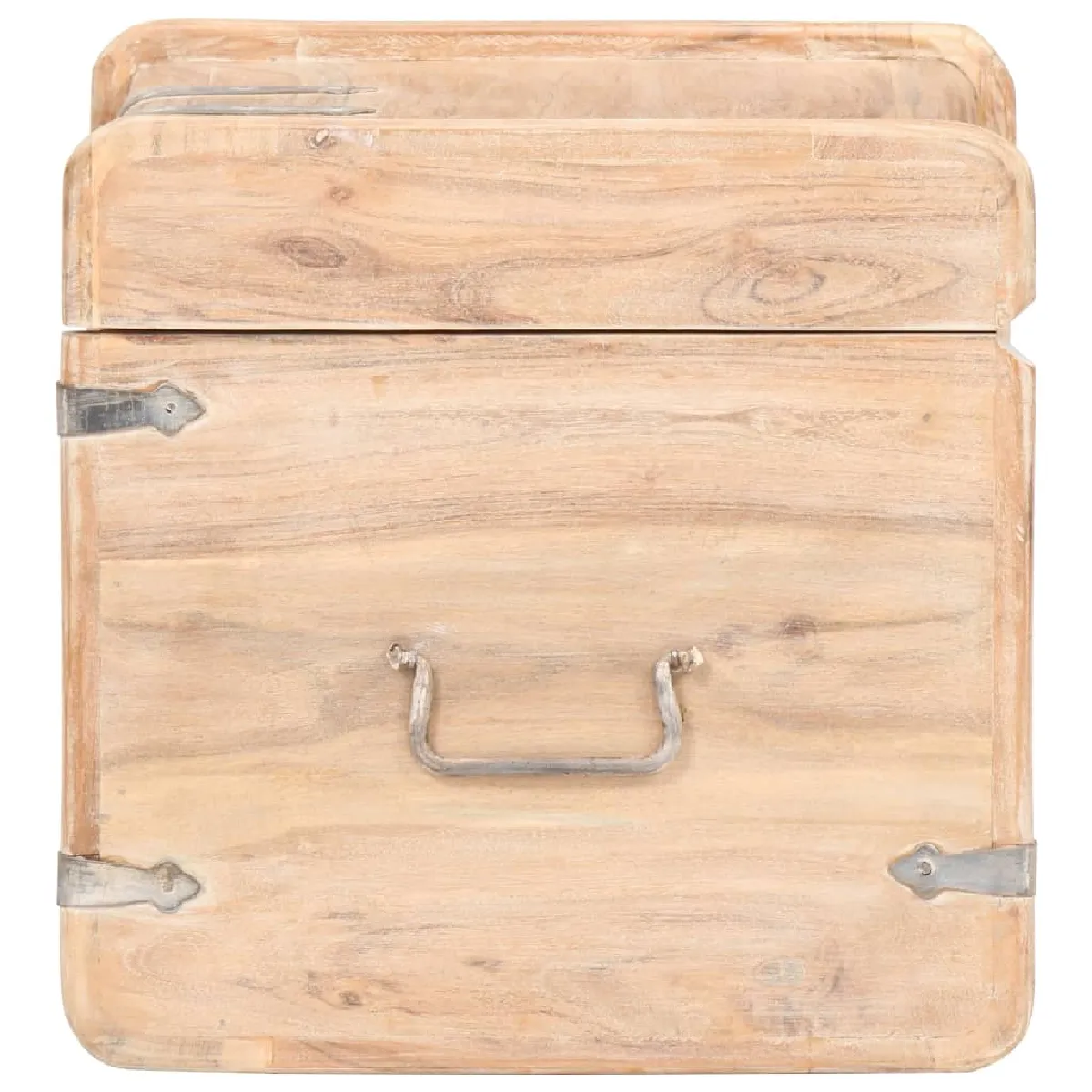 VidaXL Coffre de rangement - Acacia