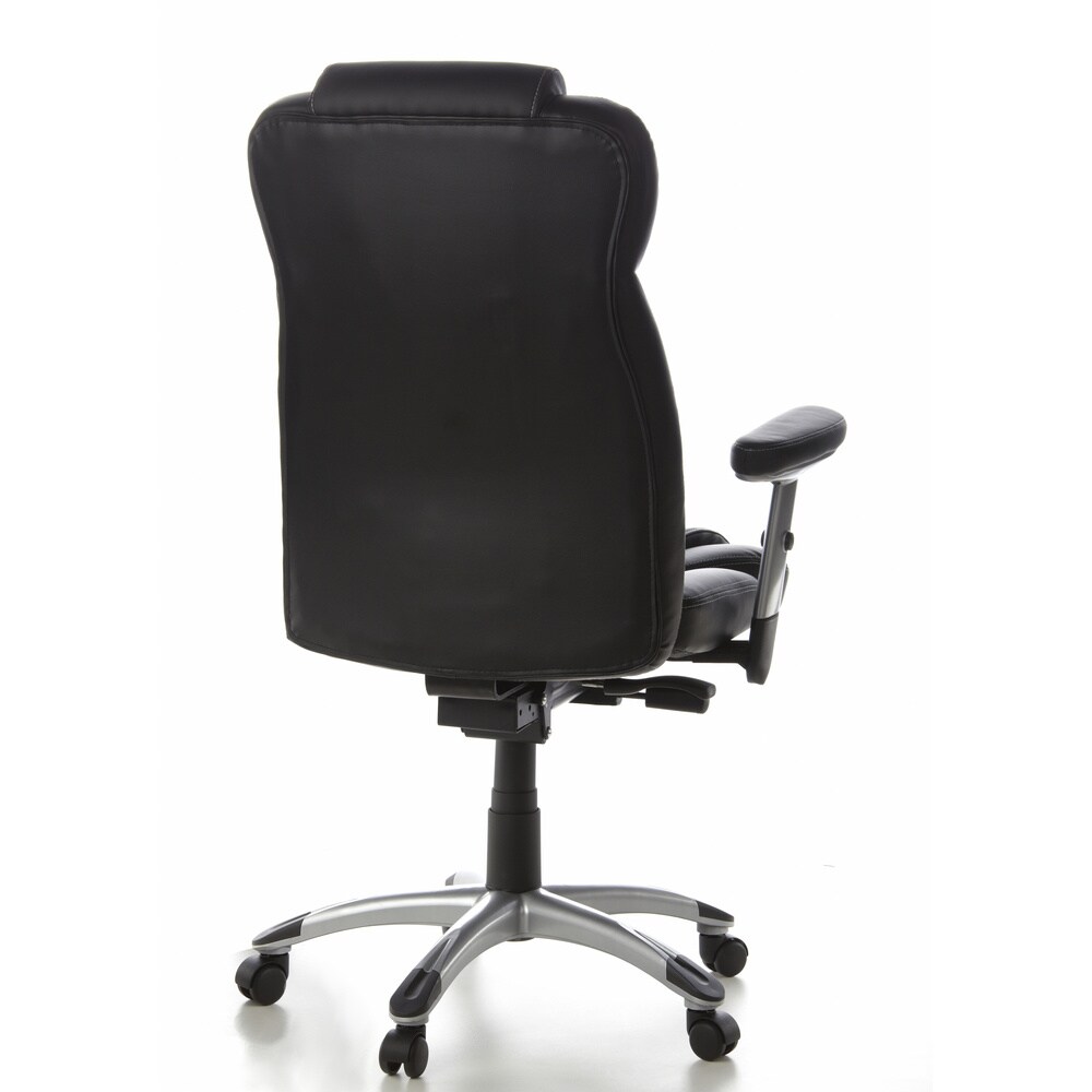 Profi Chefsessel EMBASSY 200 Kunstleder mit Armlehnen (höhenverstellbar) hjh OFFICE