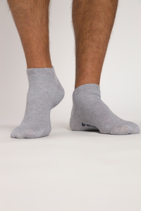 Sneakersocken, 2er Pack, uni