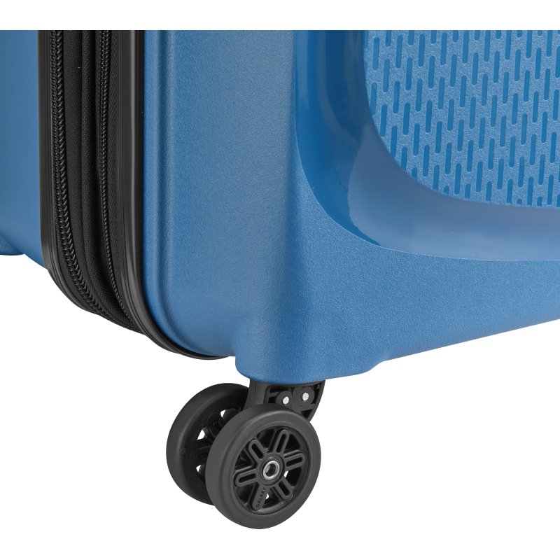 Belmont Plus valise extensible 4 doubles roues 76 cm bleu