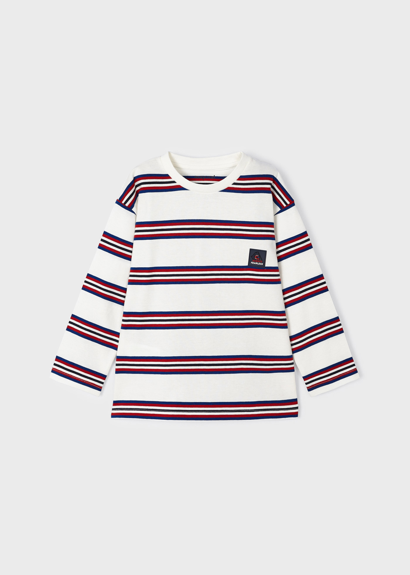 Camiseta listrada Better Cotton para meninos