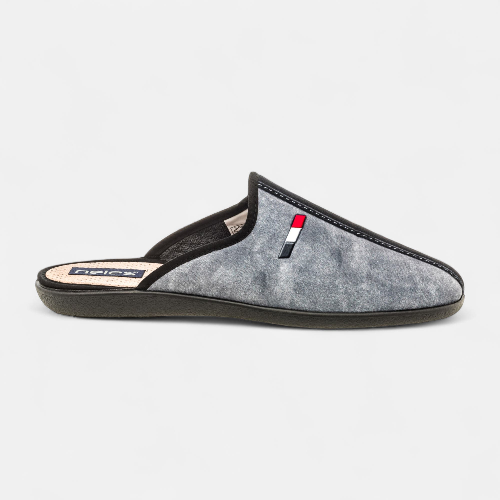 Pantoufles mules Homme noir