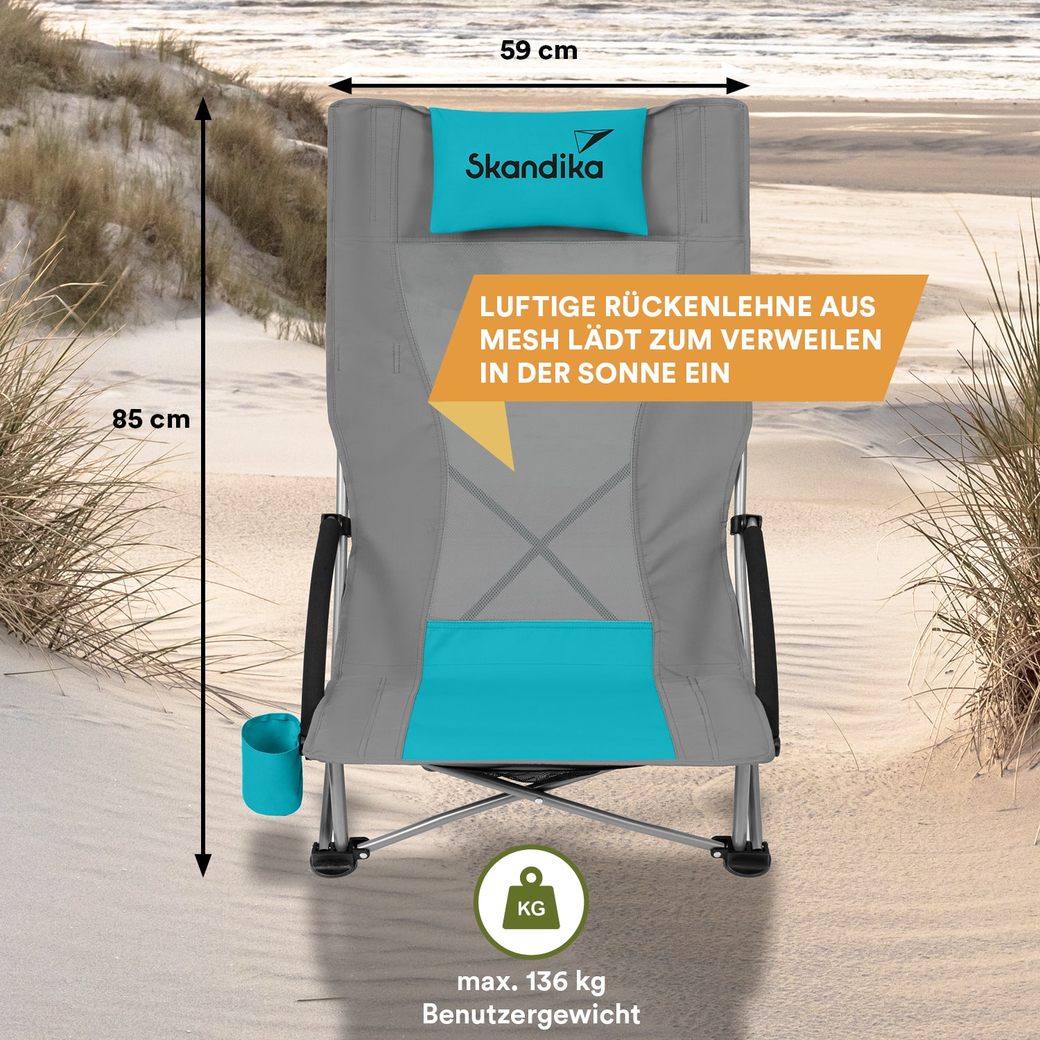 Skandika Beach strandstoel