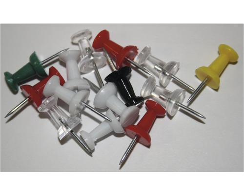 Gekleurde punaises, 12 stuks