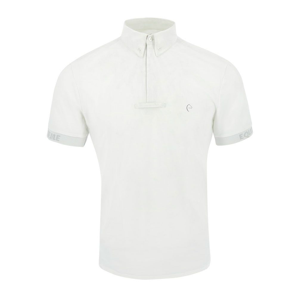Equitheme WELLINGTON - Polo de concours Homme blanc