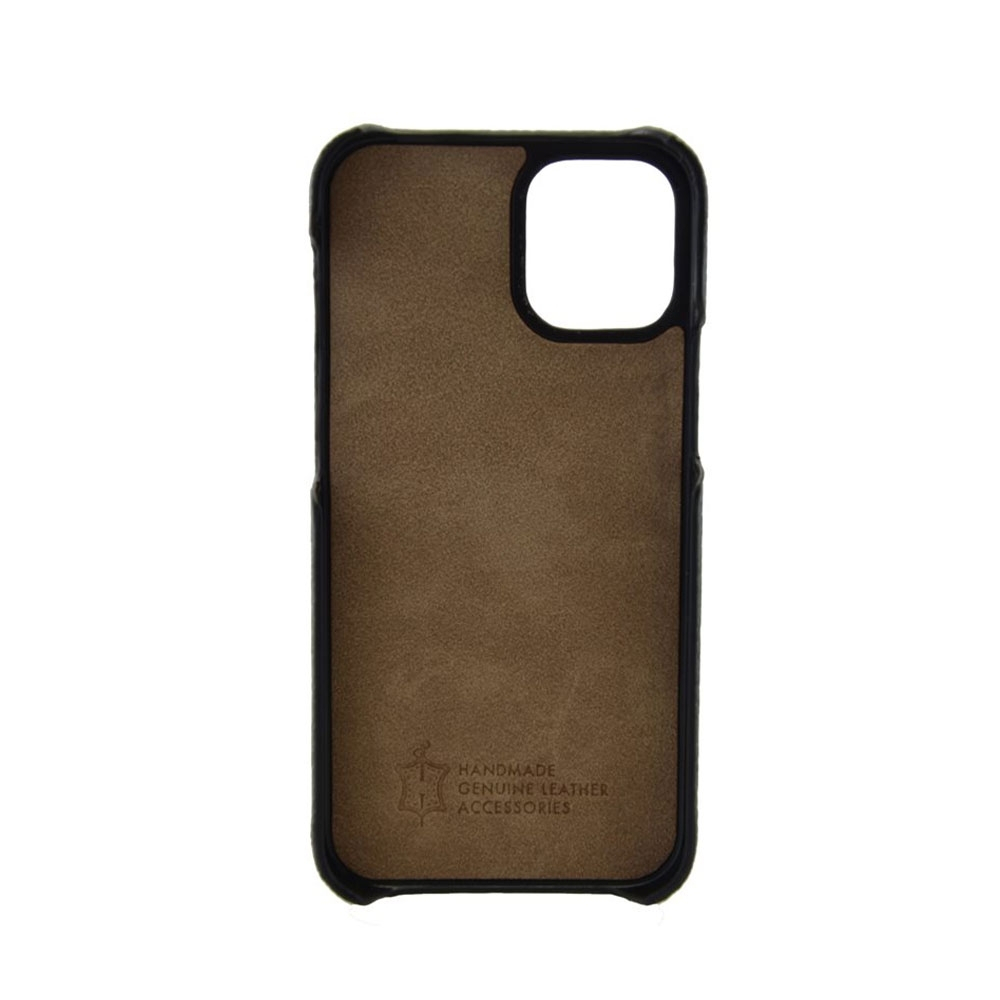 iPhone 13 Pro Max Echtleder Hülle Back Case (LENNYIP13MAX-M02) - Lila