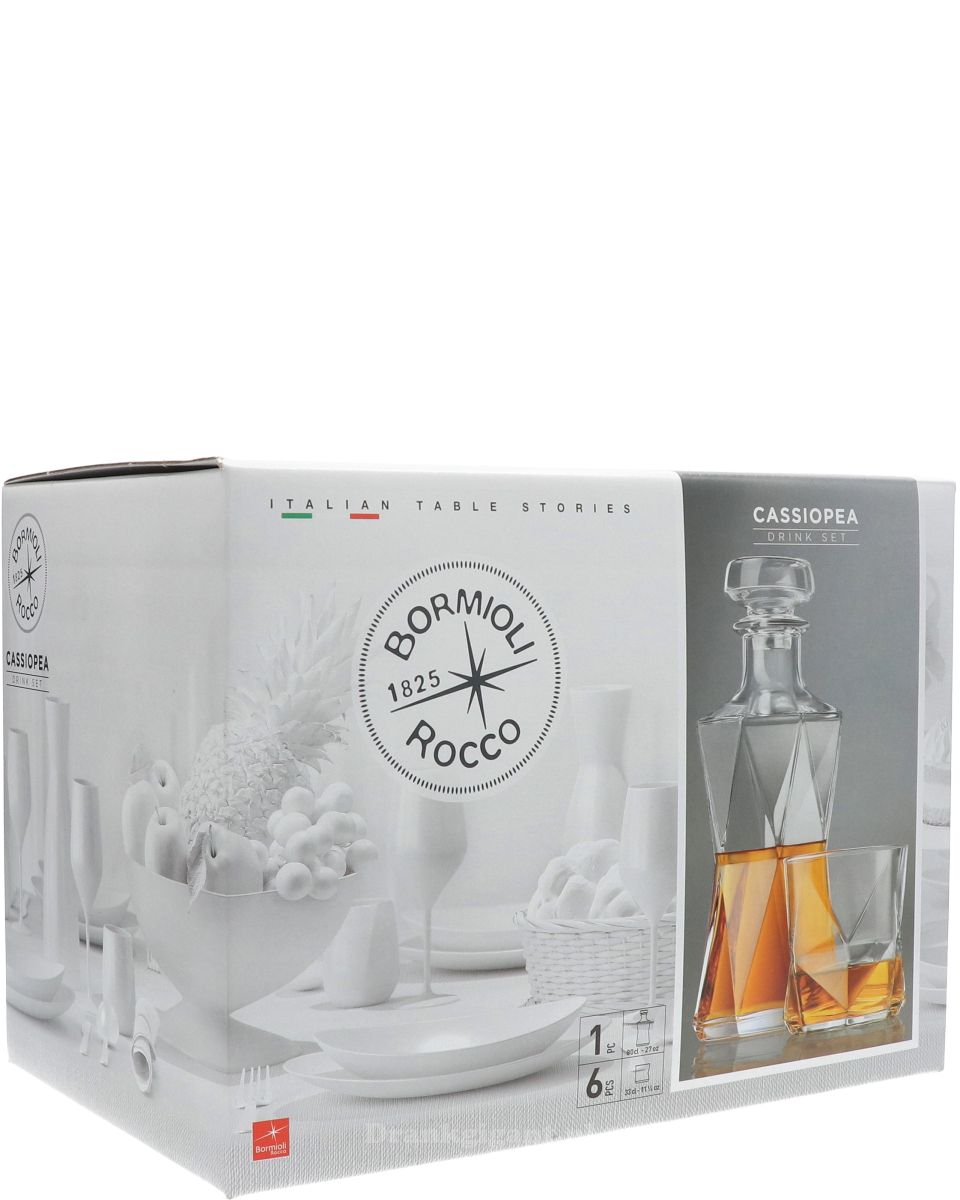 Bormioli Rocco Cassiopea Drink Set 280 cl