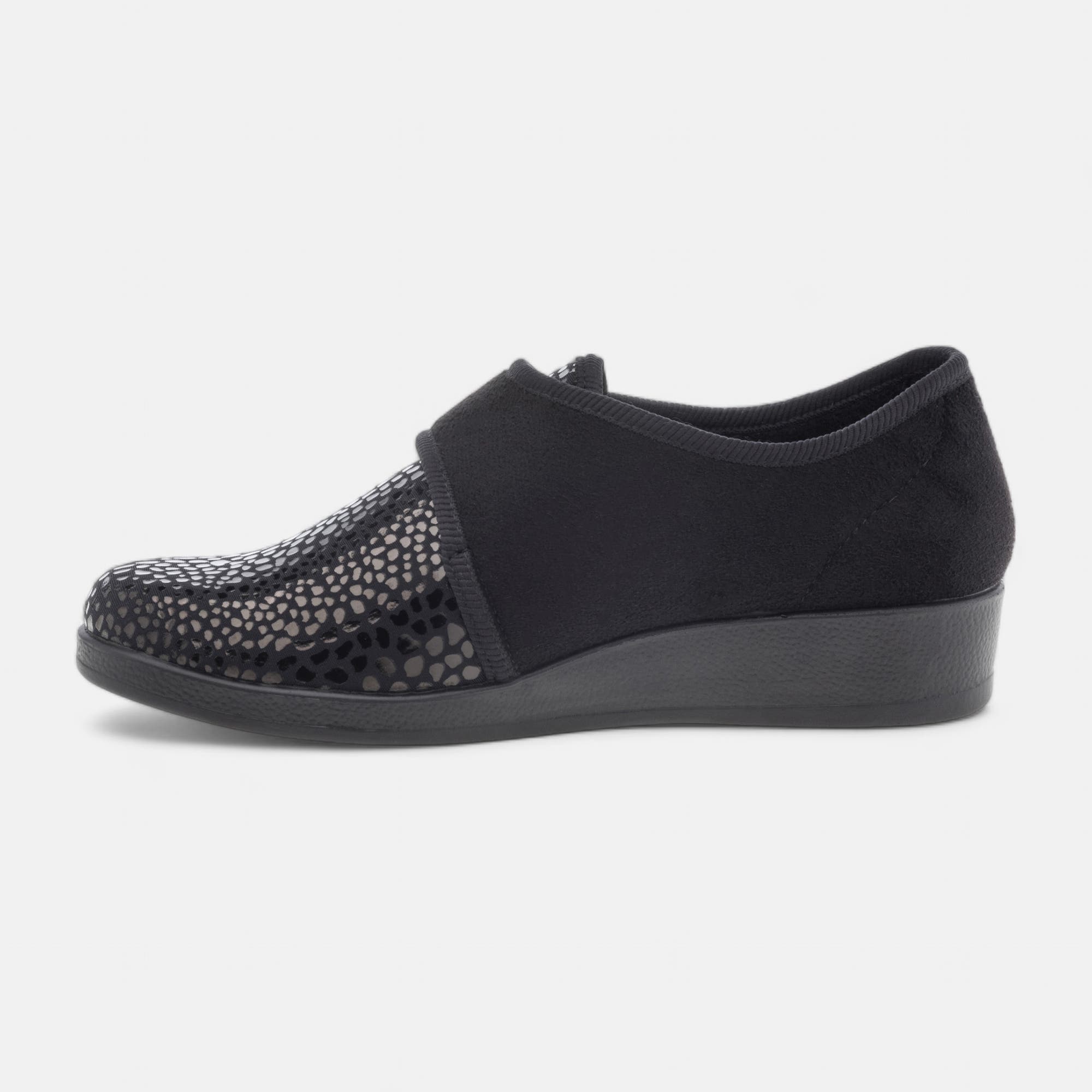 Derbies pieds sensibles Femme noir