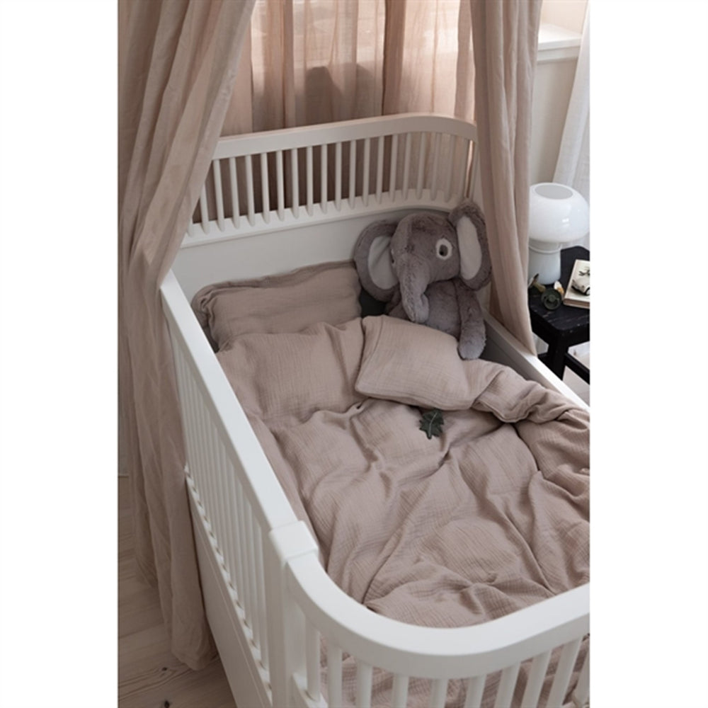 Sengetøj Musselin Seabreeze Beige - Sebra