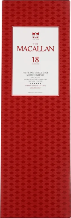 THE MACALLAN 18 YEARS SHERRY OAK 70CL