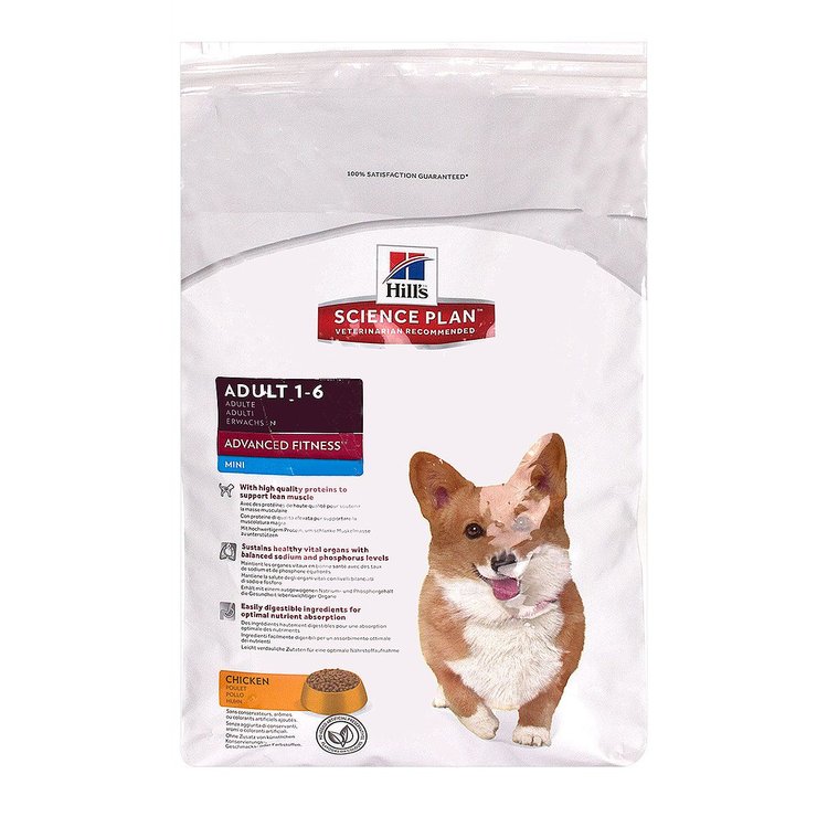 Chien Advanced Fitness mini poulet 7kg