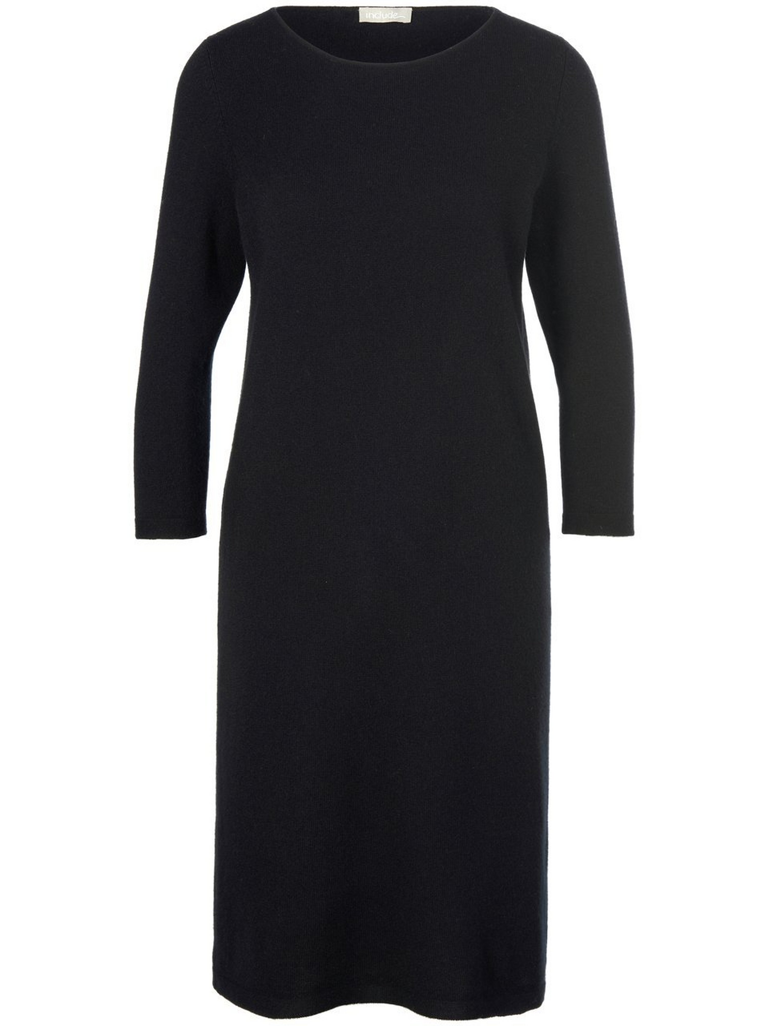 Strickkleid mit Schurwolle und Kaschmir