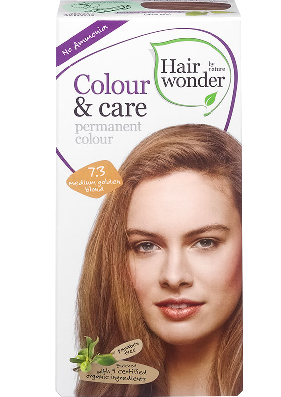 HENNA Hairwonder Colour & Care 7.3 gold blond 1 Stk