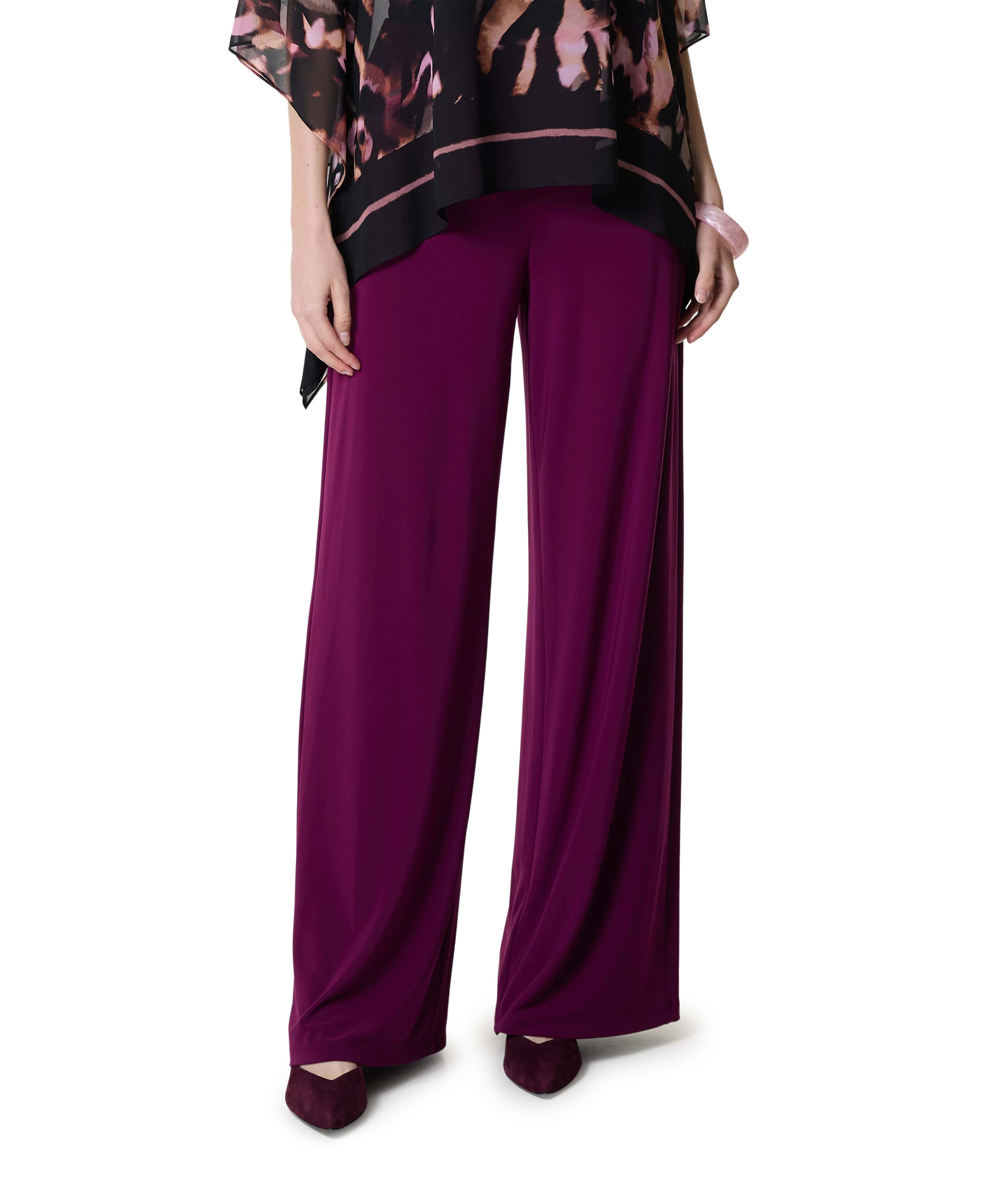 Joseph Ribkoff dames broek paars