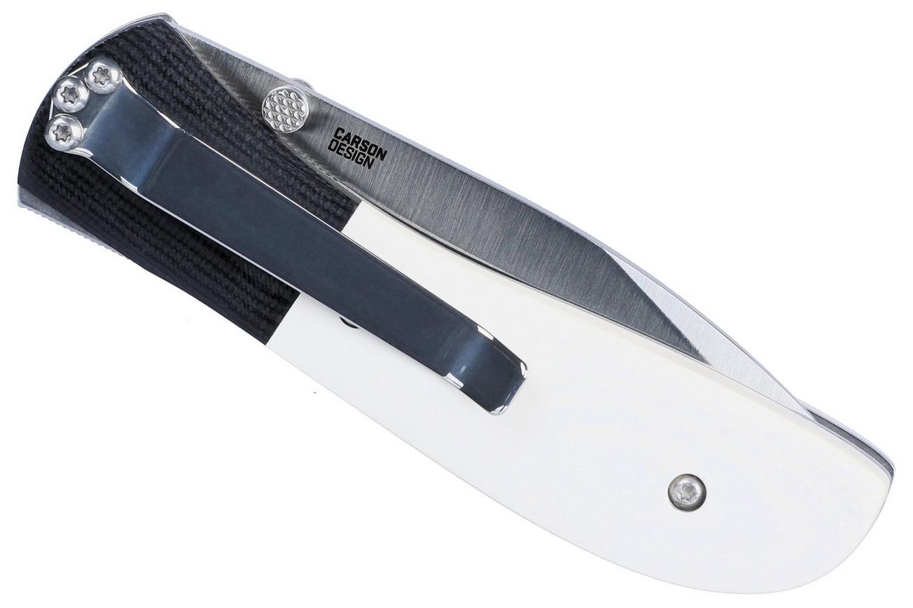 CRKT M4-02M, White zakmes, Kit Carson design