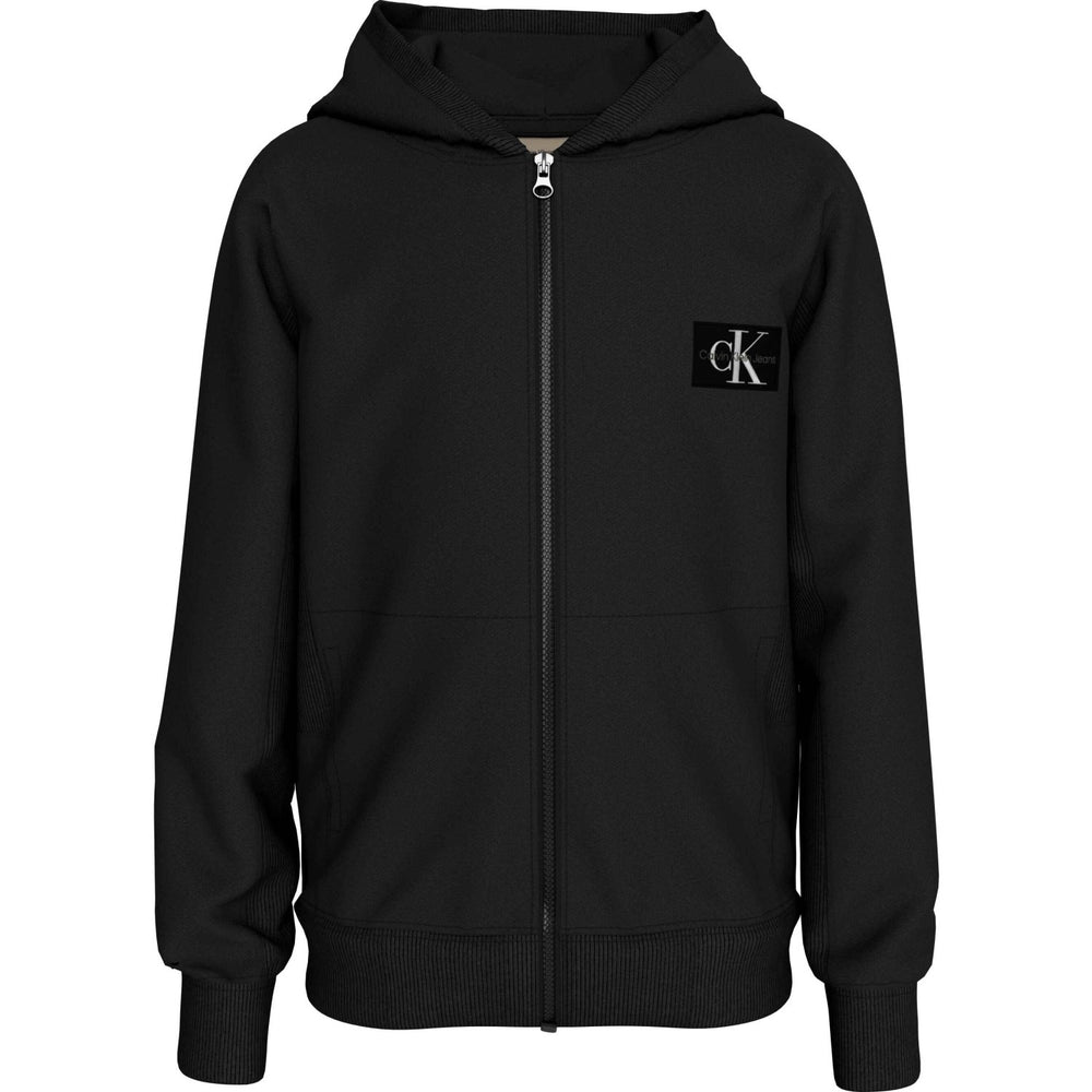 Køb Calvin Klein Ck Black Badge Zip-Through Hættetrøje