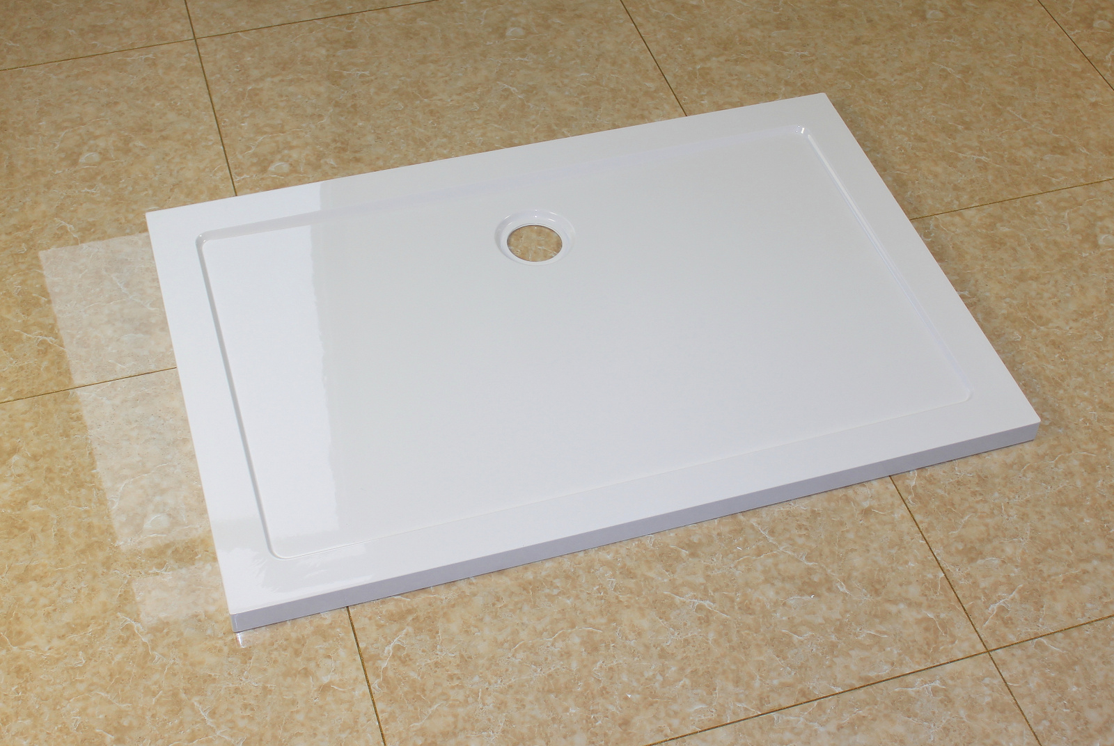 Mueller Mannheim luxe douchebak rechthoek 120x80x4cm wit