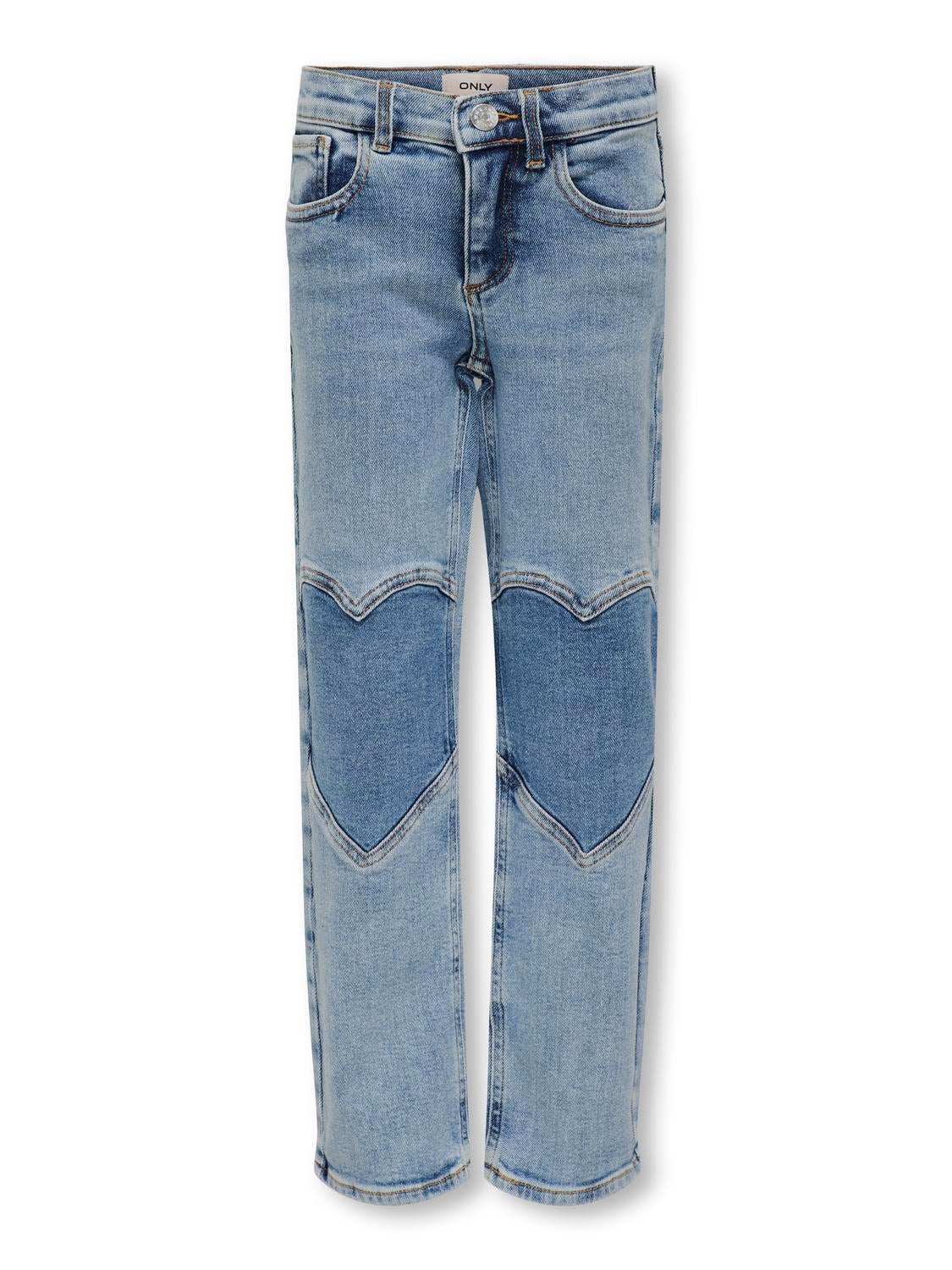 KOGMEGAN Gerade geschnitten Jeans Medium Blue Denim
