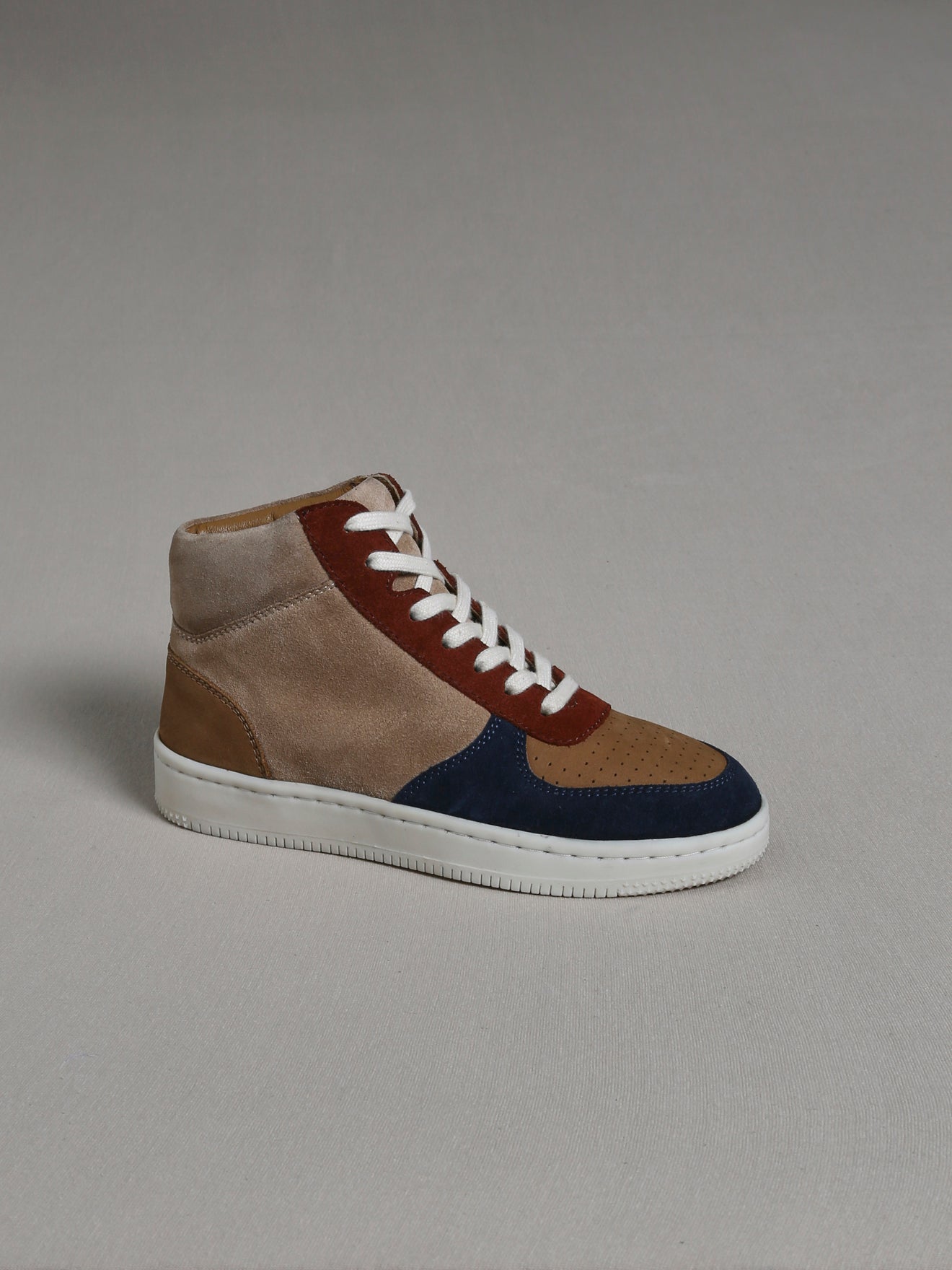 Baskets hautes Garçon en cuir suédé