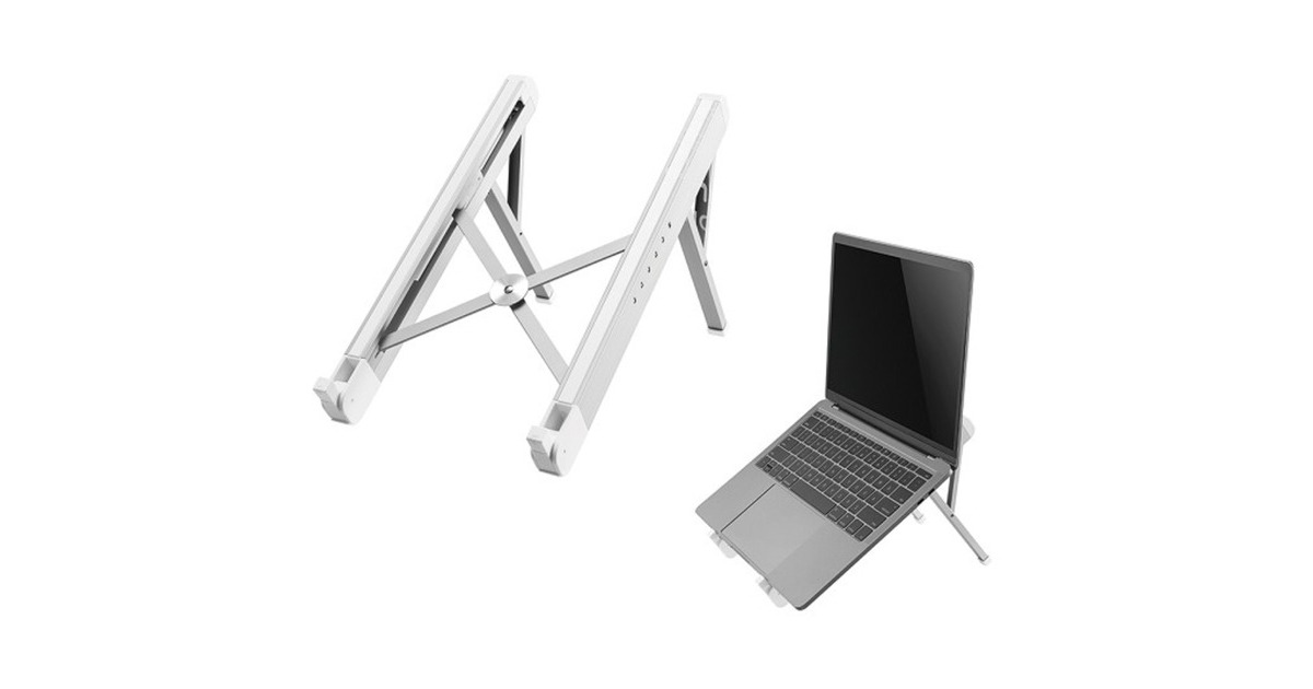NeomountsNSLS010 opvouwbare laptop standaard  (Zilver)
