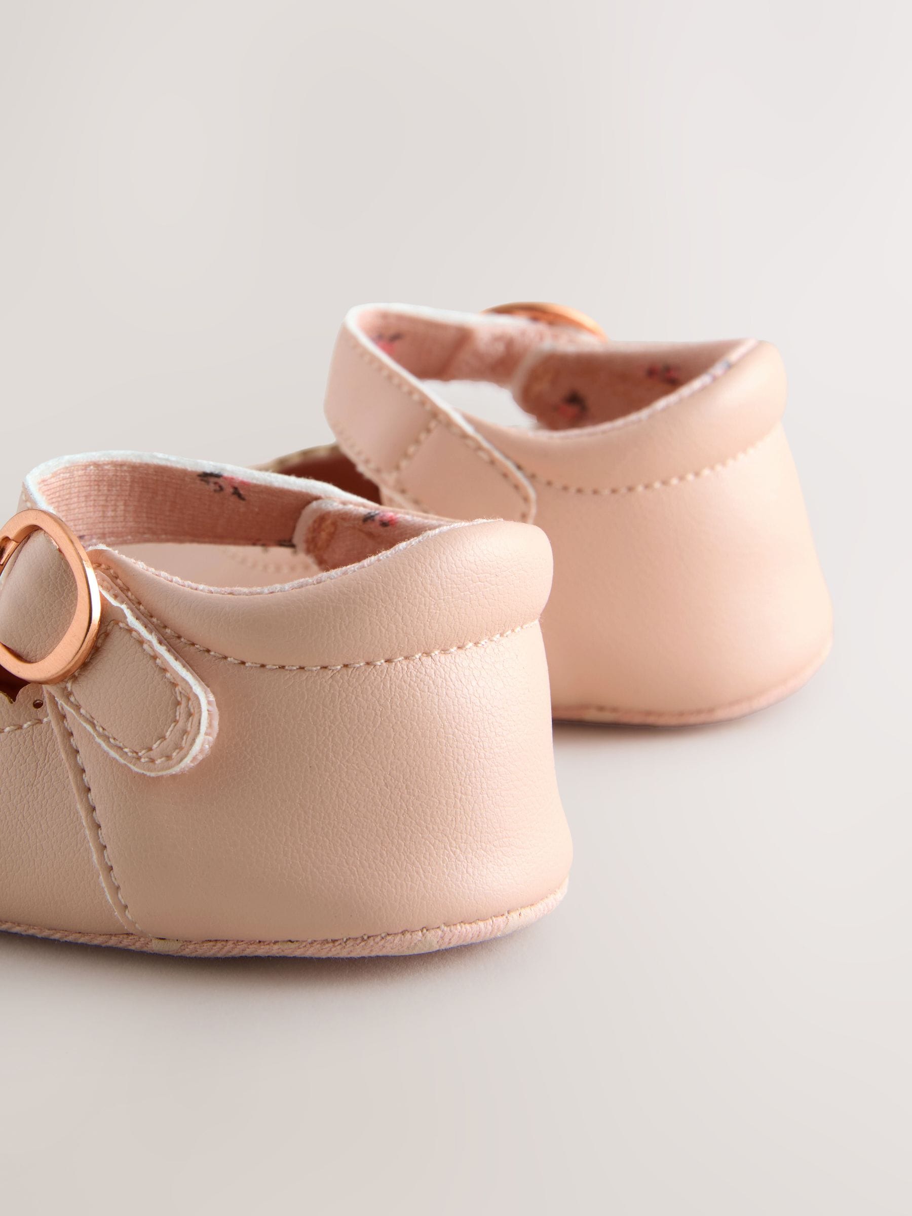 Roze - Mary Jane babyschoenen (0 - 24 mnd)