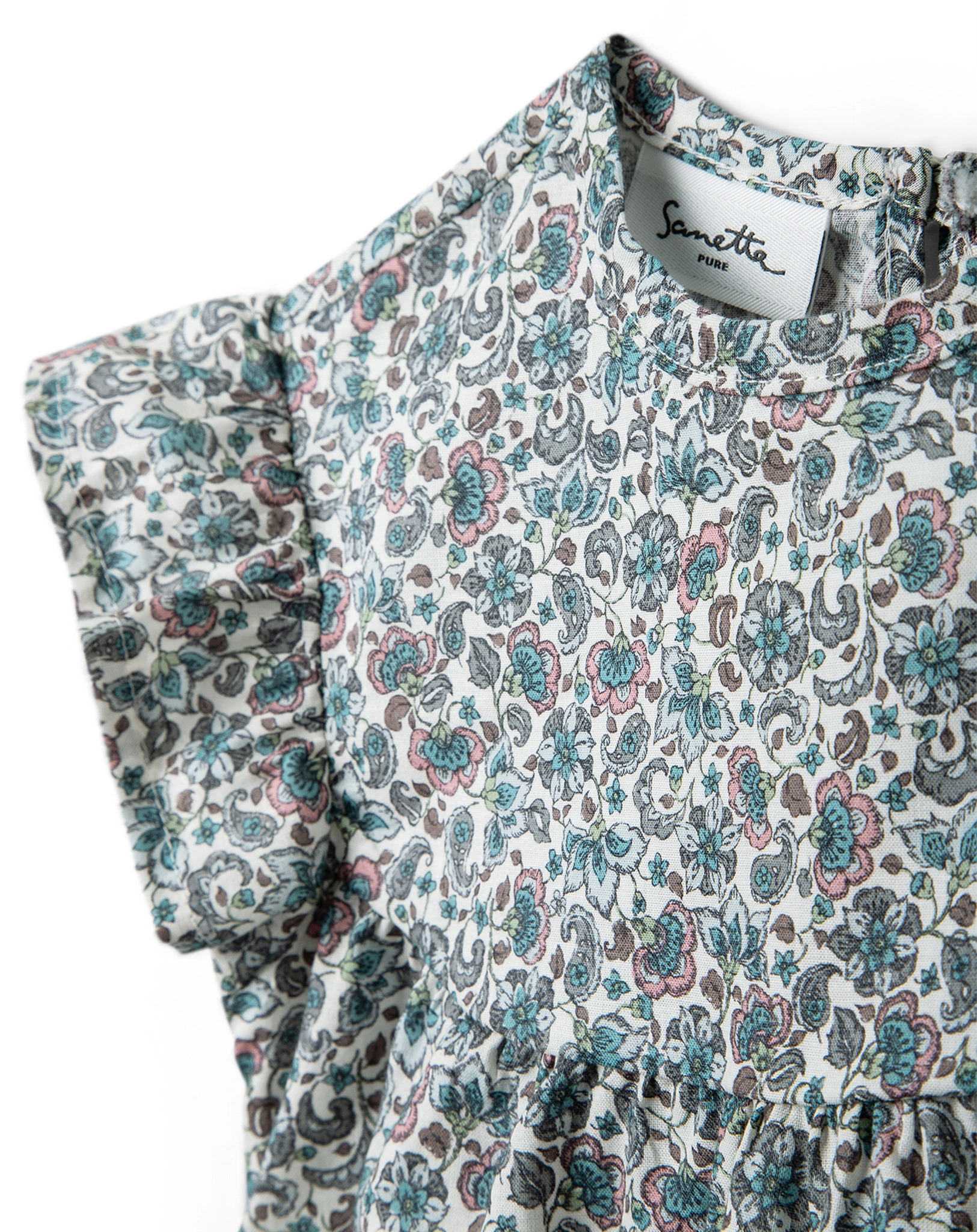 Kleid FLOWERS in bluebird