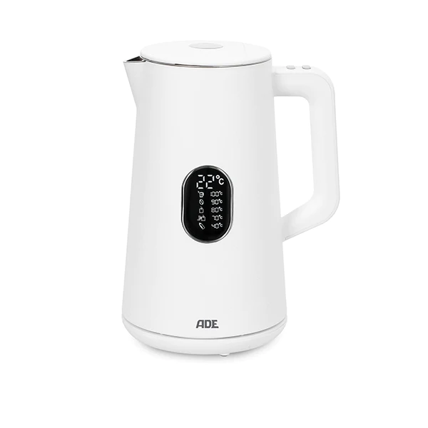 Bouilloire 1800 W KG2100-1 blanche ADE