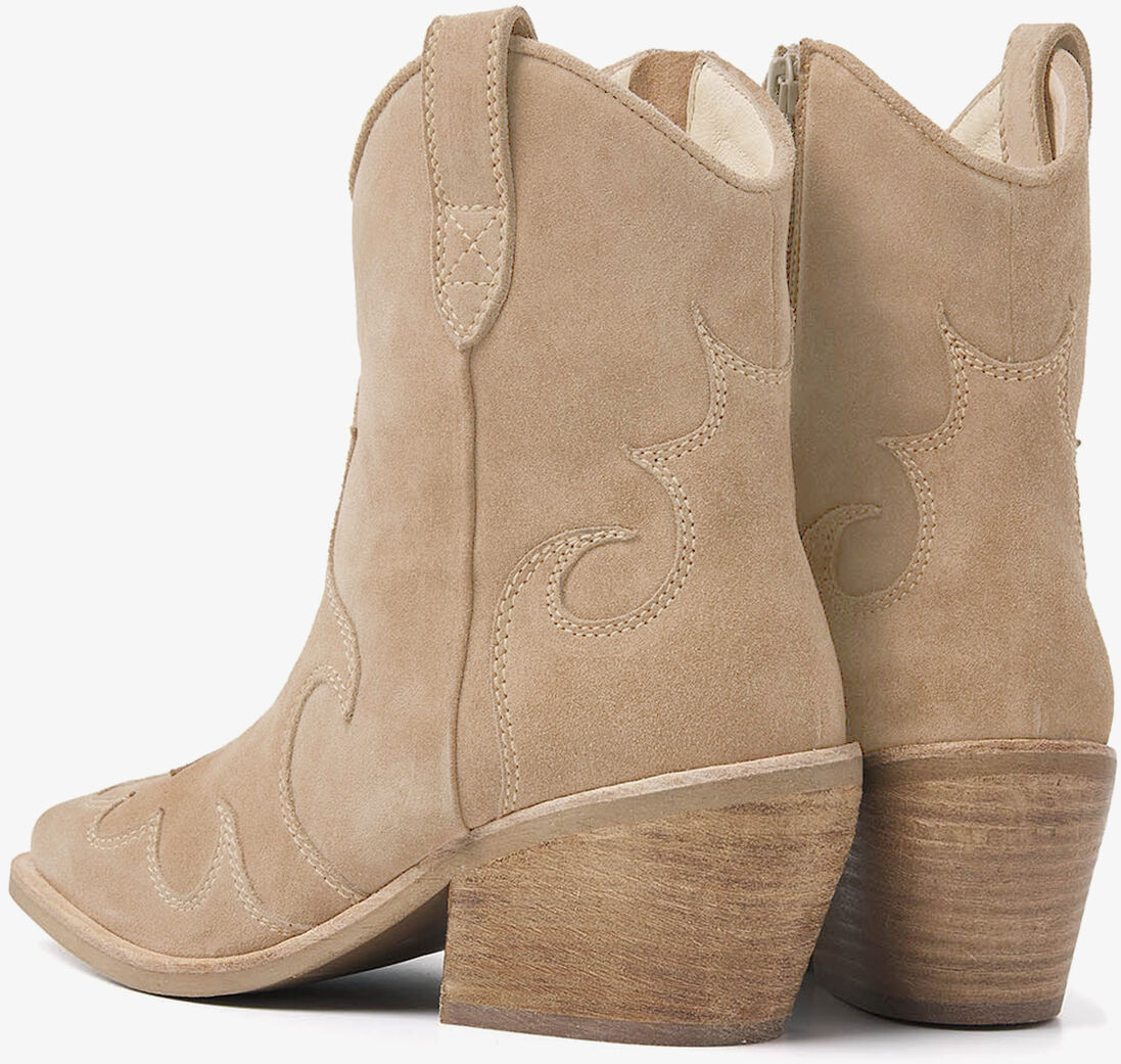 VIA VAI beige via vai enkellaarsjes eveline riley