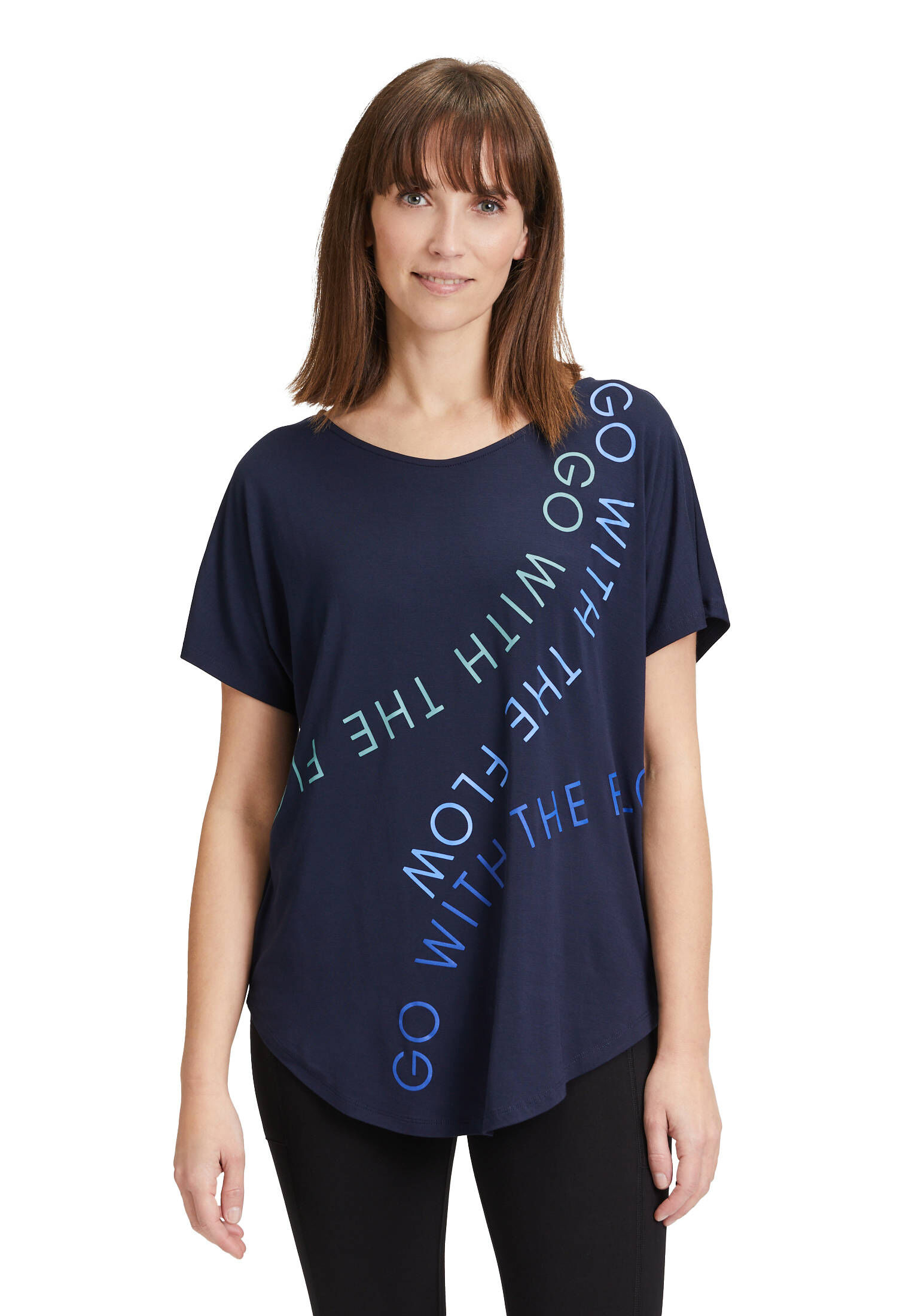 Betty Barclay| Damen Oversize-Shirt mit V-Ausschnitt