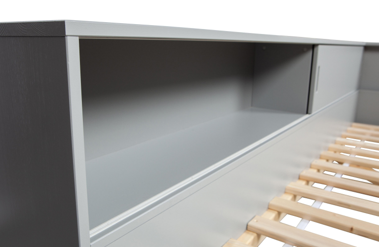 WOOOD Connect bed 90x200 wit