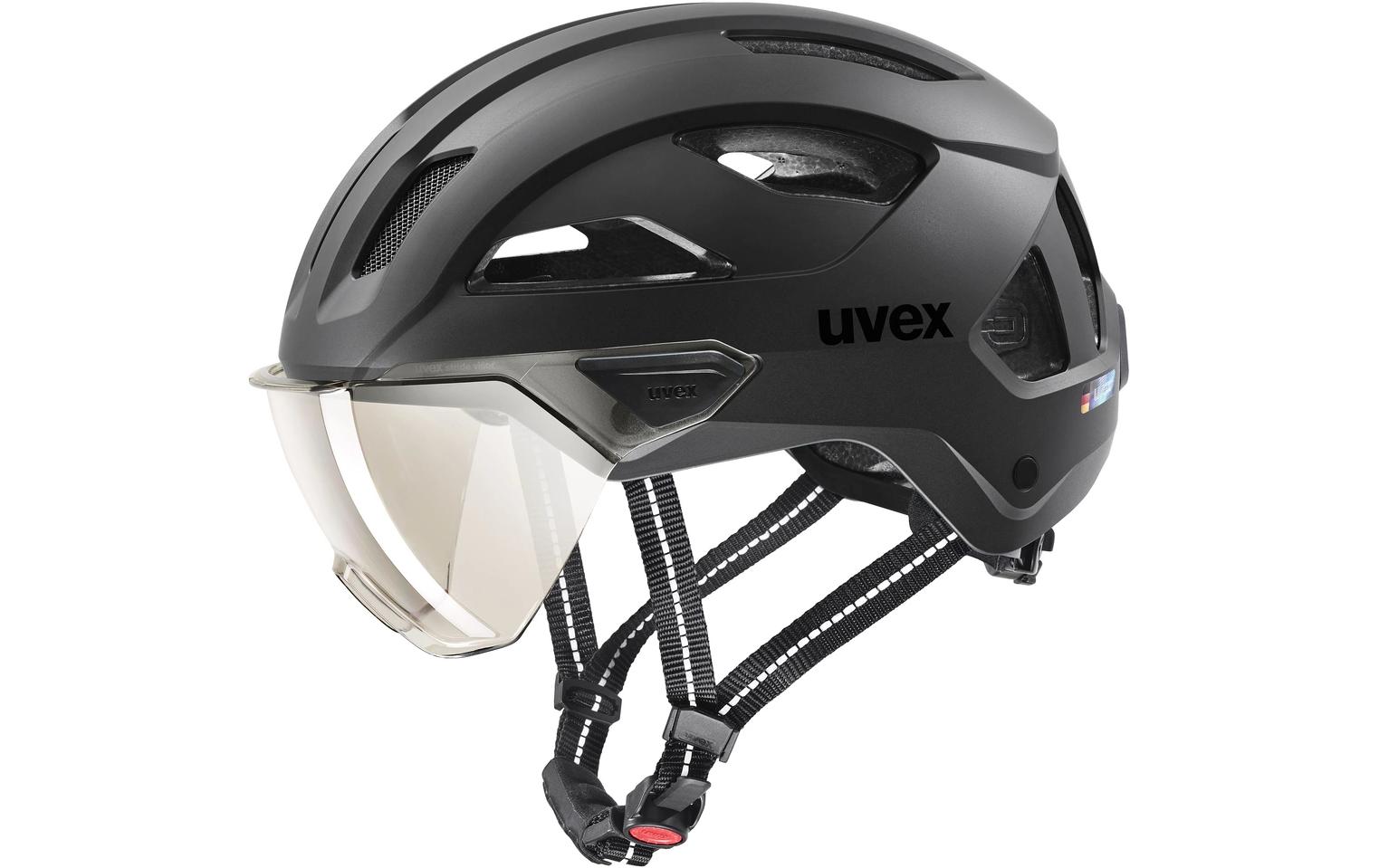 Helm Stride Visor Black Matt 59 cm - 61 cm<br>Fahrradhelm