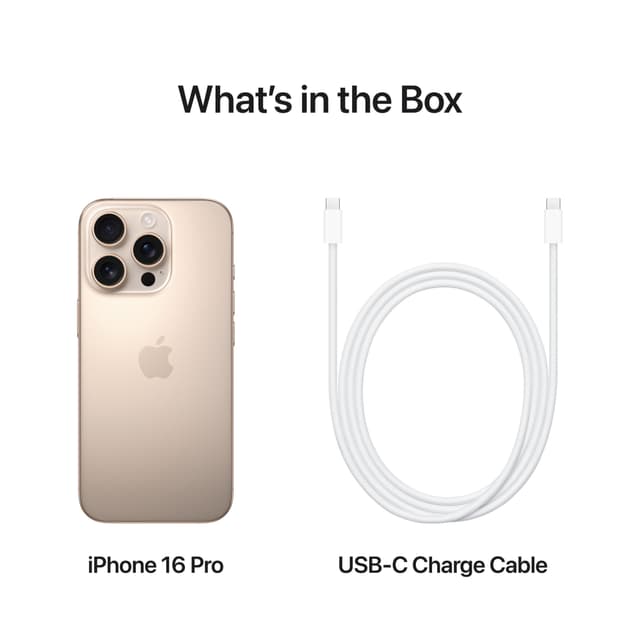 iPhone 16 Pro 5G smartphone 128GB (Desert Titanium)