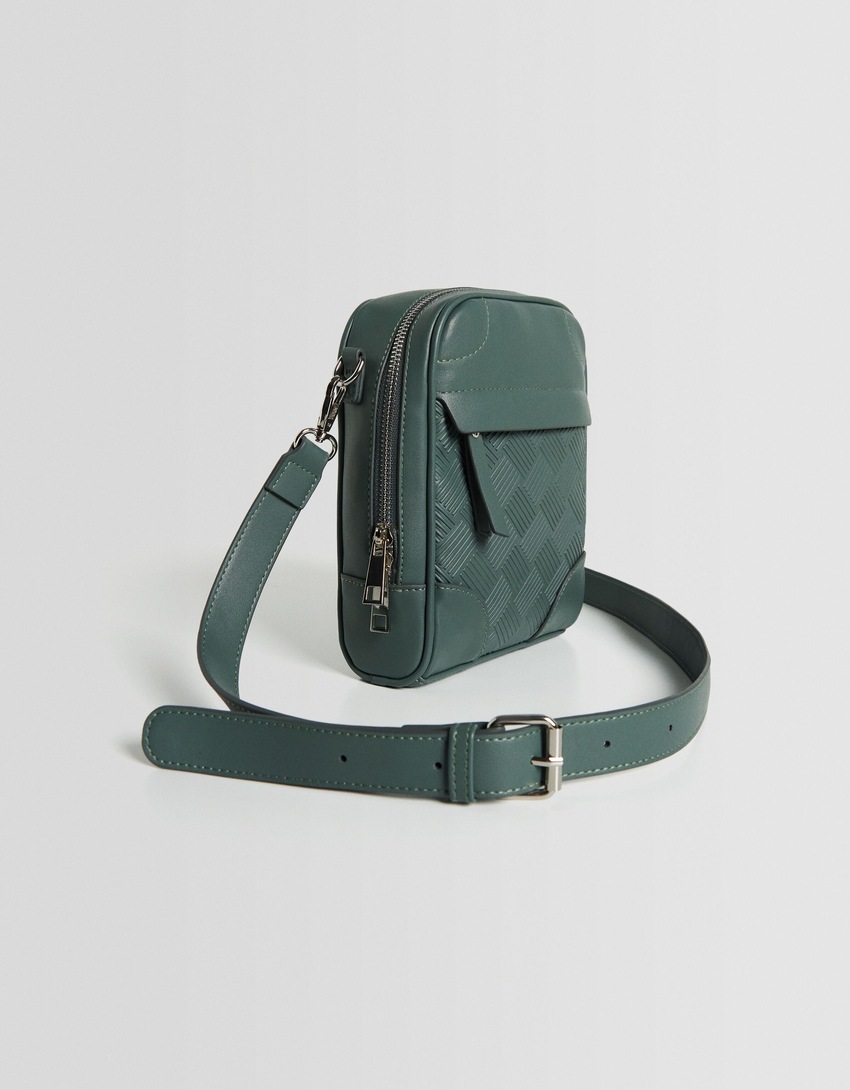 Bolsa transversal retangular