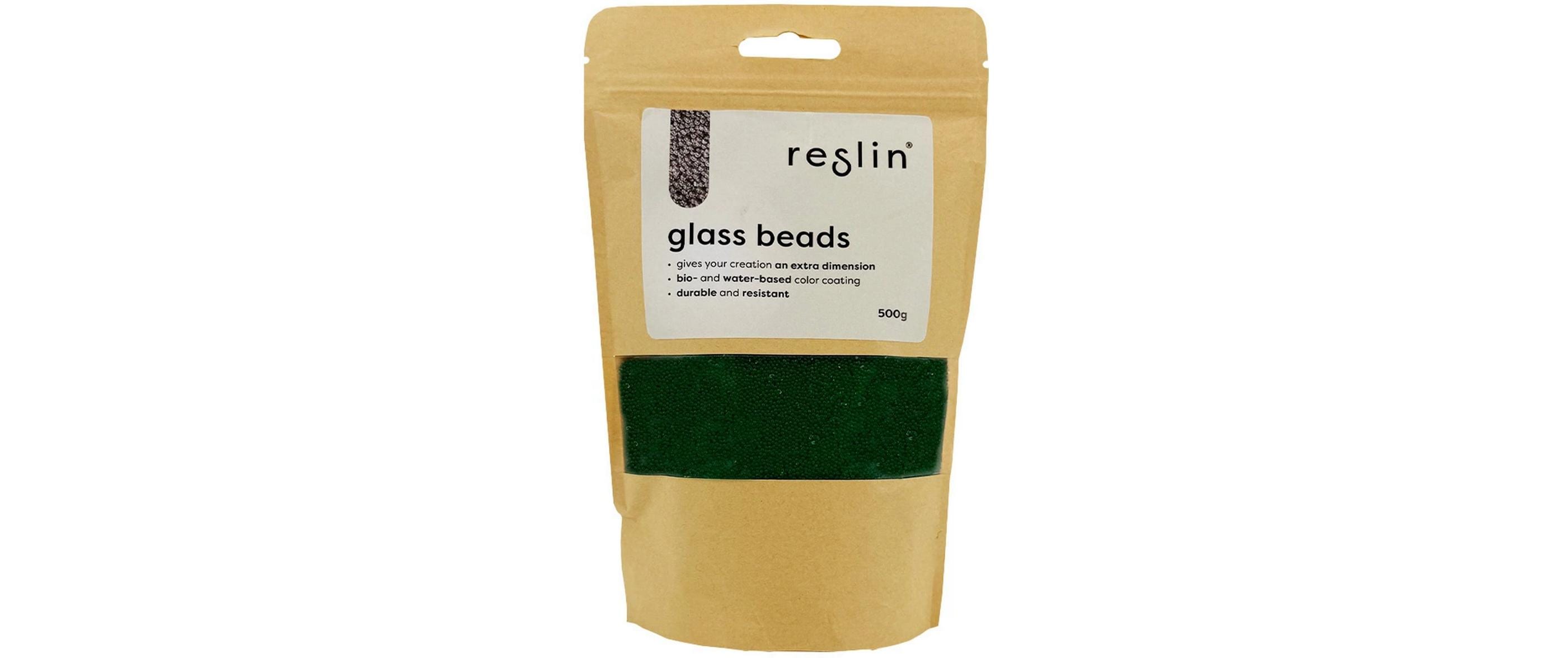 Glasperlen 500 g GrünGlasperlen