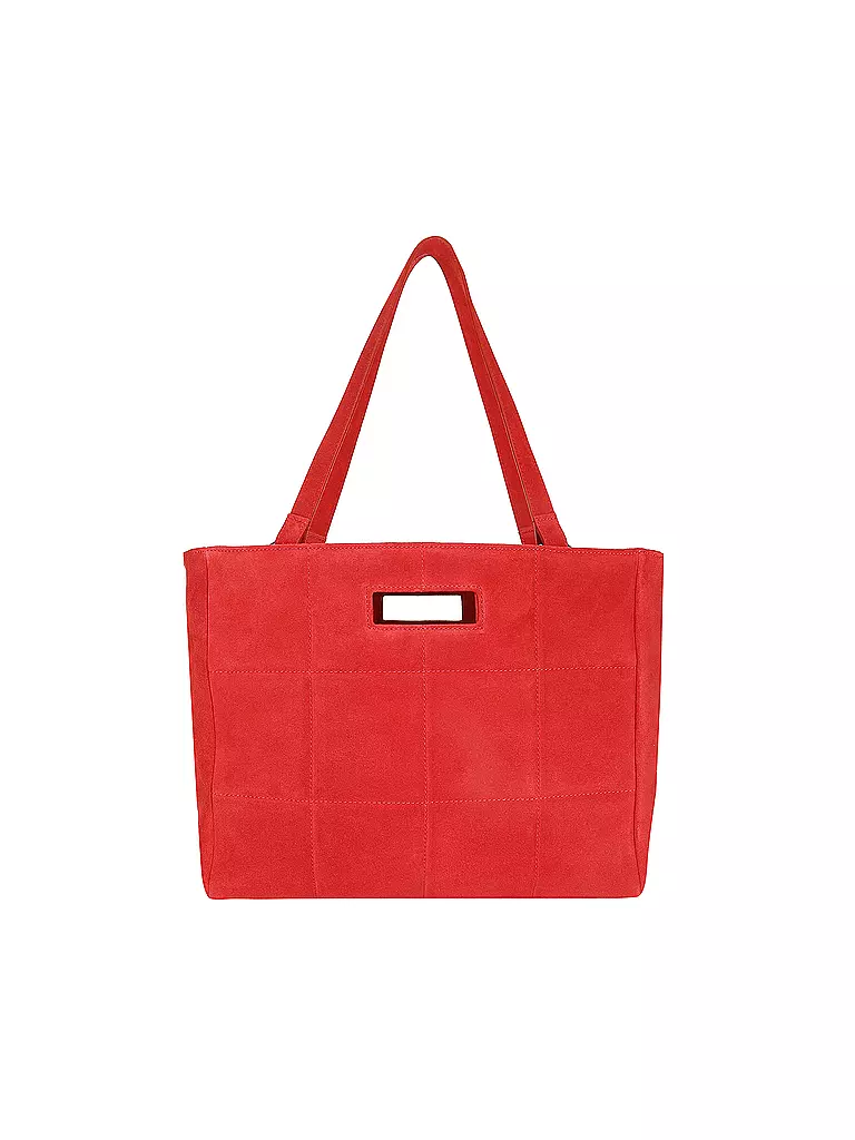 JULIA SKERGETH Ledertasche - Shopper LIMITED EDITION rot