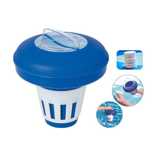 Dispensador Cloro Flotante Ajustável Grande 16,5 Cm.