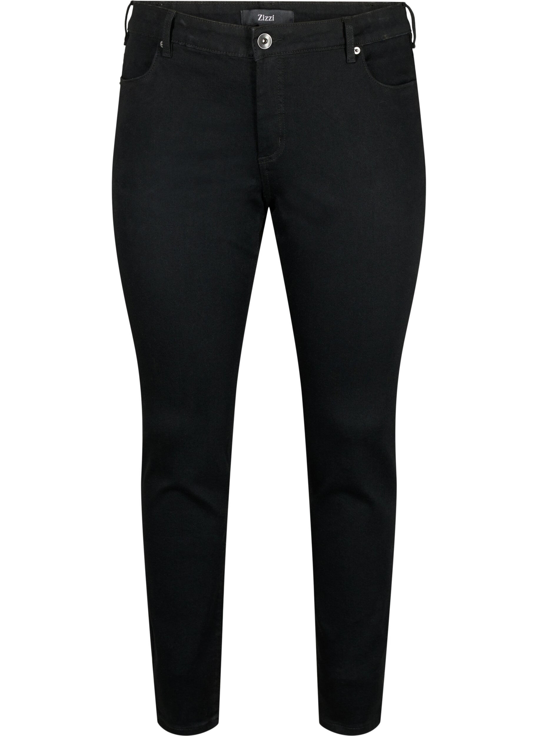Slim fit Emily jeans med regulær talje