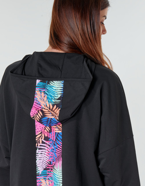 Emporio Armani EA7 - TRAIN GRAPHIC SERIES W HOODIE CN GRAPHIC INSERT - Noir/Fleuri Multico