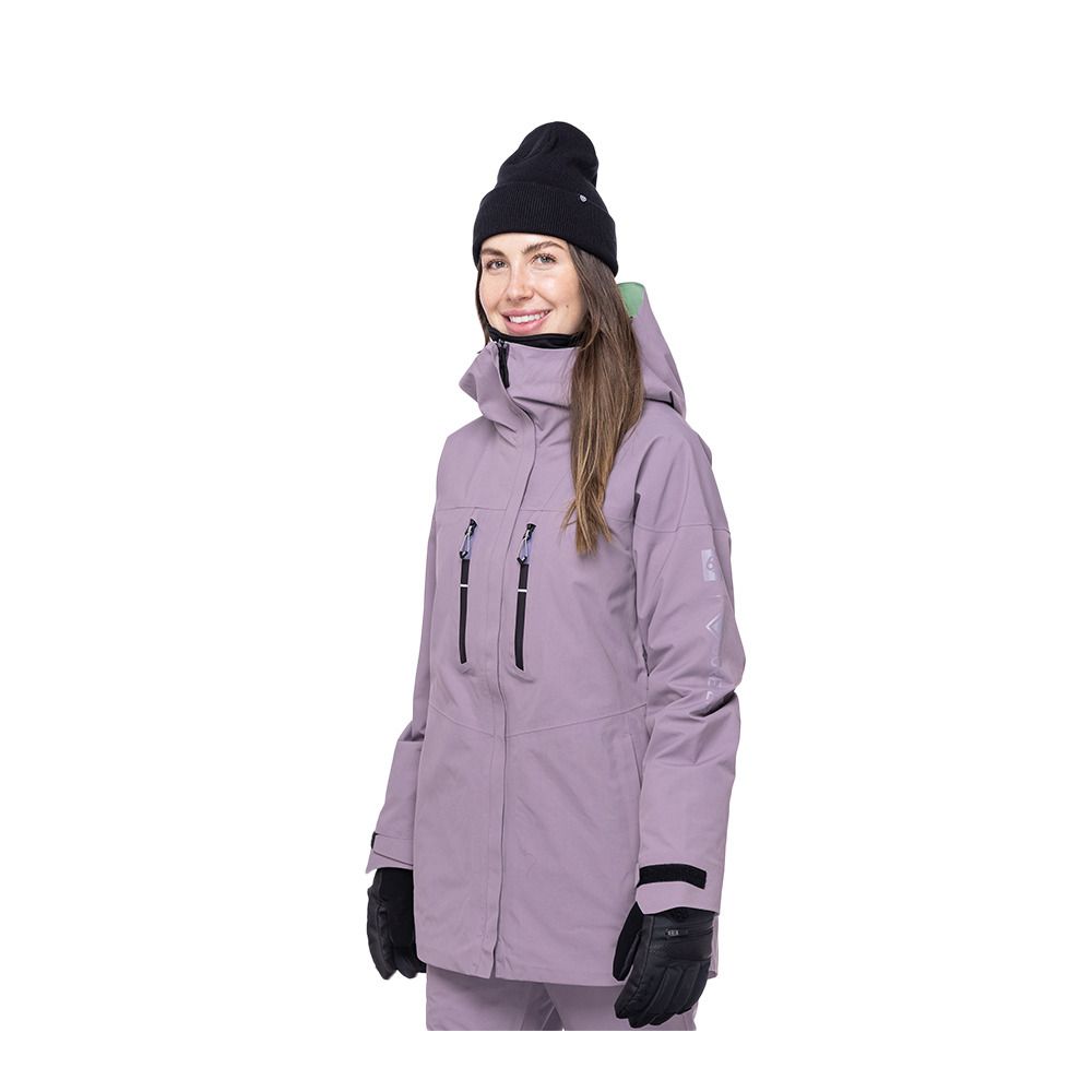 686 SKYLINE SHELL GTX - Veste snow Femme dusty orchid
