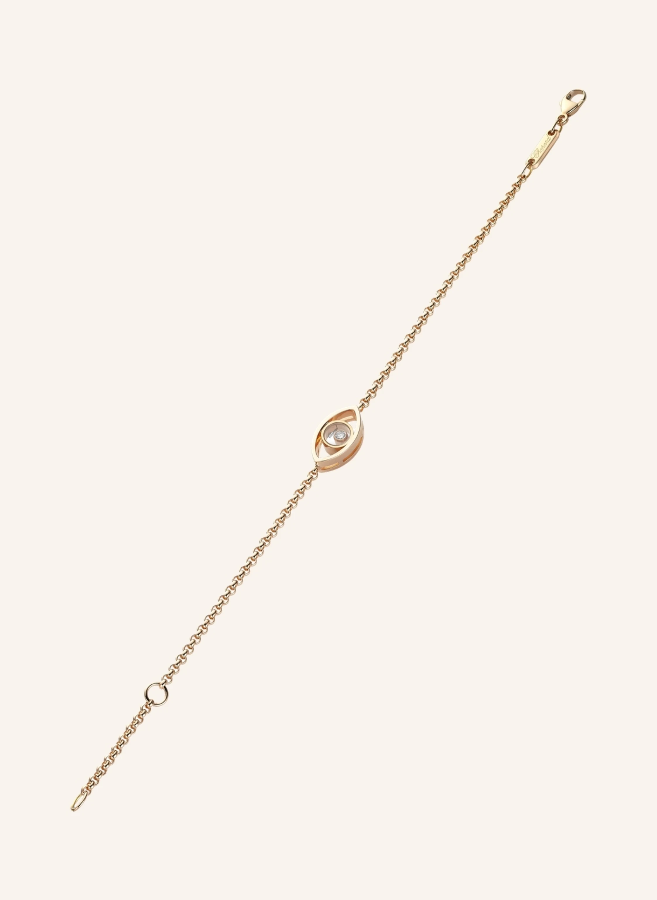 Chopard Armband HAPPY DIAMONDS GOOD LUCK CHARMS Armband aus 18 Karat Roségold und Diamanten