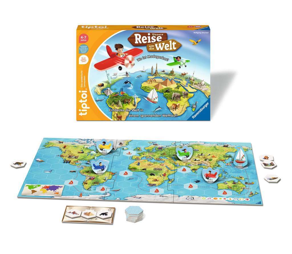 Ravensburger Spiel tiptoi® Unsere Reise um die Welt