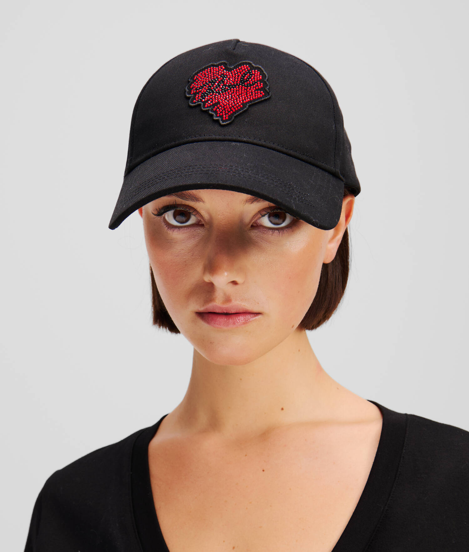 CASQUETTE K/HEART - Noir