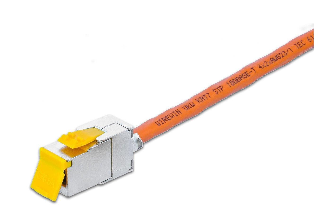 Keystone-Modul Cat.6A STP SlimKeystone-Modul