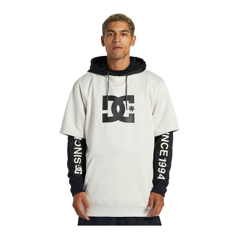 DC Shoes DRYDEN - Sweat Homme silver birch