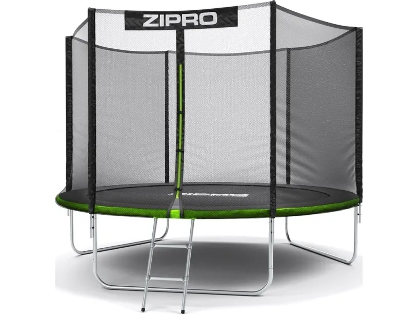 Zipro Trampolin med eksternt net 10FT 312cm   skopose