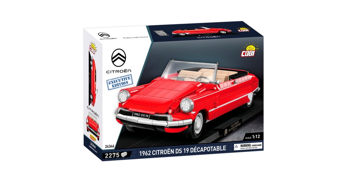 COBICitroen DS 19 Décapotable 1962 - Executive Edition Constructiespeelgoed  (24346)