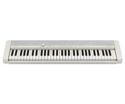 Casio CT-S1, Digital synthesizer, Hvid, Vekselstrøm, Batteri, AA, 4,5 kg