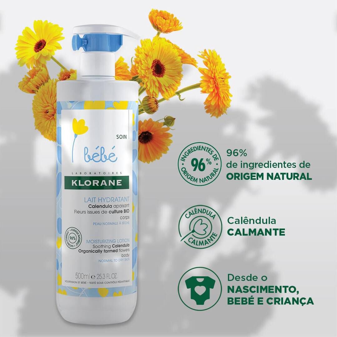 KLORANE  Leite Hidratante - 500ml