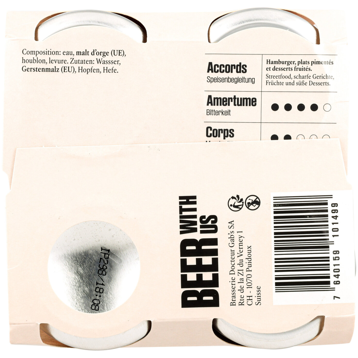 Docteur Gab's Ipanema Dose 4x50cl -200cl