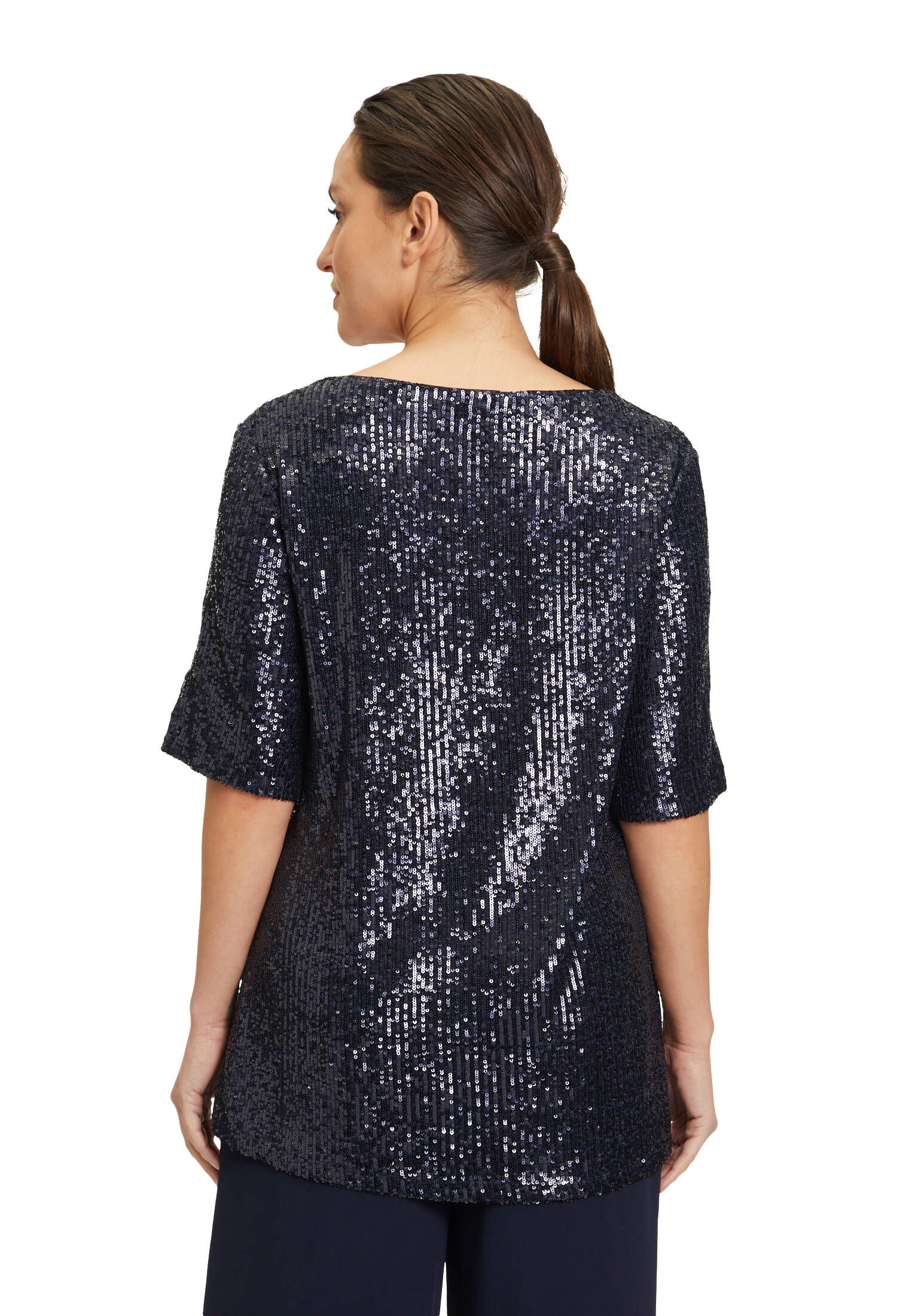 Vera Mont| Damen Blusenshirt mit Pailletten